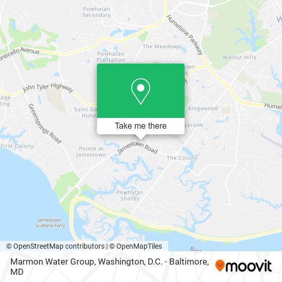 Marmon Water Group map