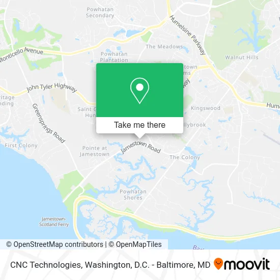 CNC Technologies map