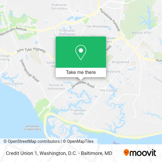 Credit Union 1 map