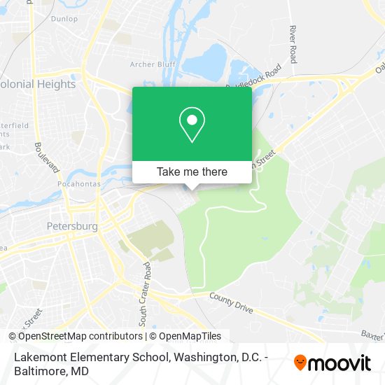 Mapa de Lakemont Elementary School