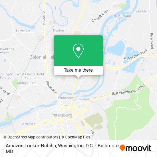 Amazon Locker-Nabiha map