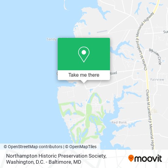 Northampton Historic Preservation Society map
