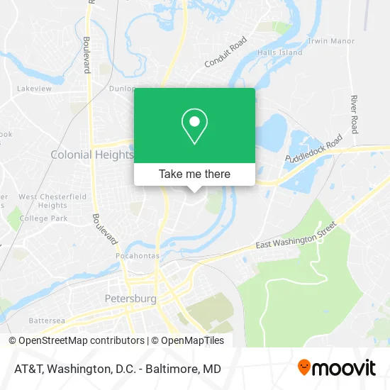 AT&T map