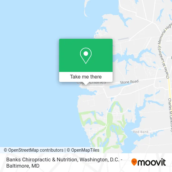Banks Chiropractic & Nutrition map