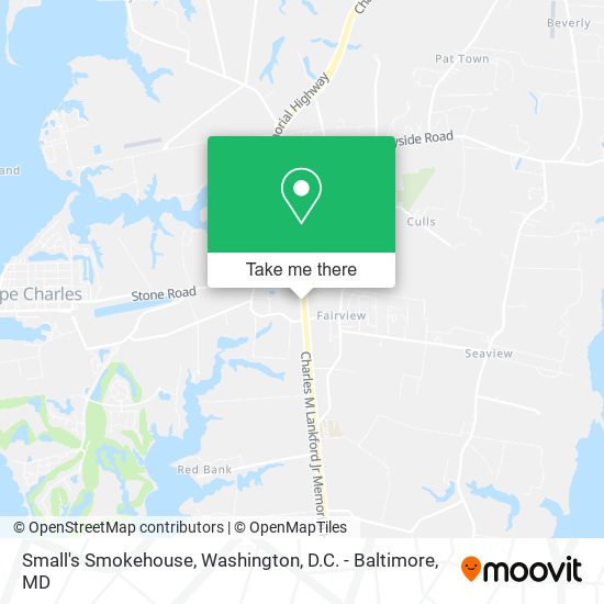 Mapa de Small's Smokehouse