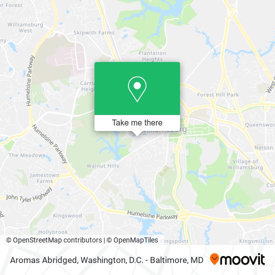 Aromas Abridged map
