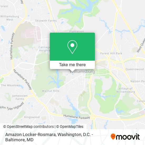 Mapa de Amazon Locker-Rosmara