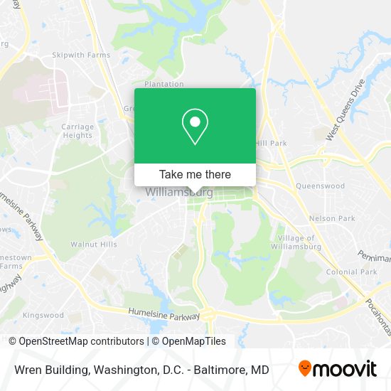 Wren Building map