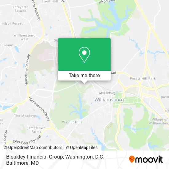 Bleakley Financial Group map