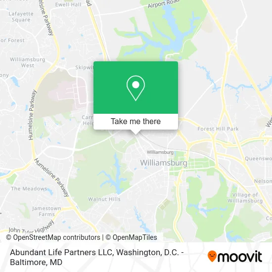 Abundant Life Partners LLC map