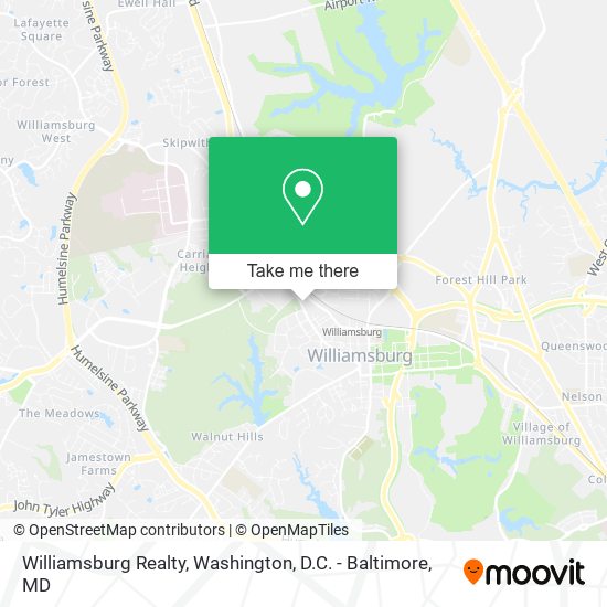 Mapa de Williamsburg Realty