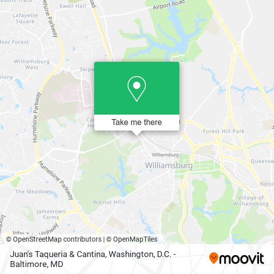 Juan's Taqueria & Cantina map