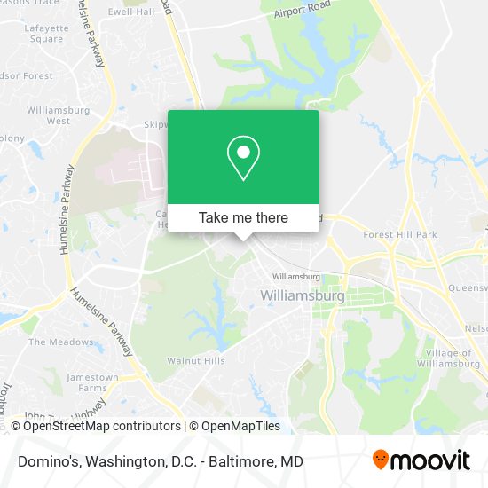 Domino's map