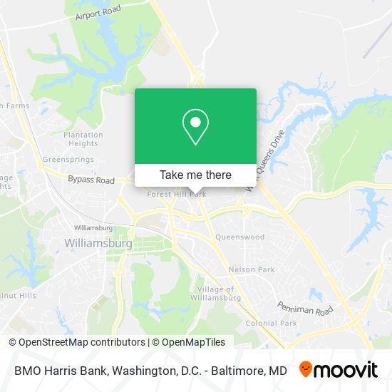 Mapa de BMO Harris Bank