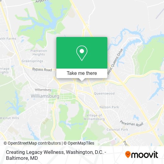 Creating Legacy Wellness map
