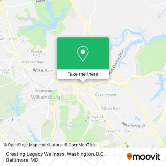 Creating Legacy Wellness map