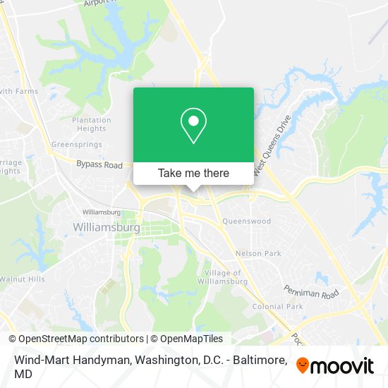 Mapa de Wind-Mart Handyman