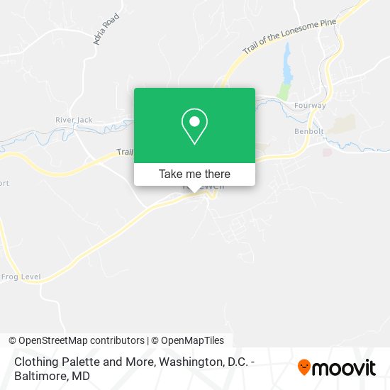 Clothing Palette and More map