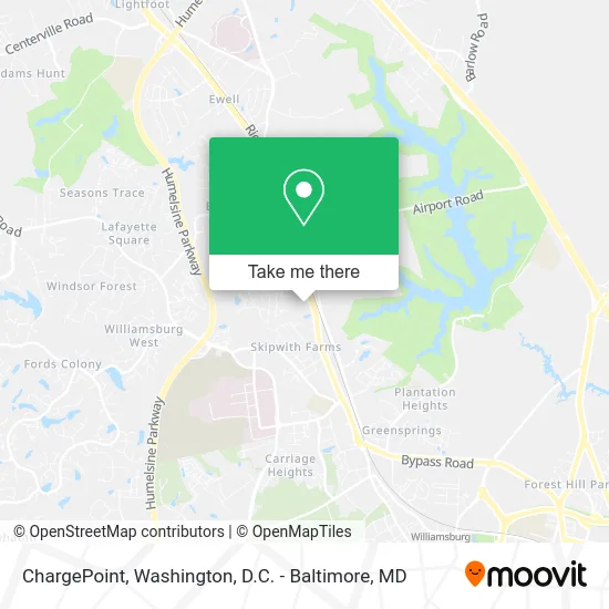 ChargePoint map