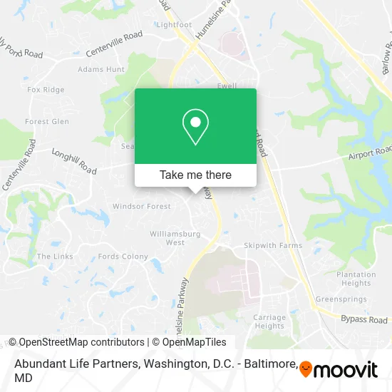 Abundant Life Partners map