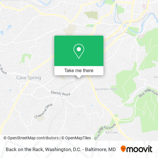 Back on the Rack map