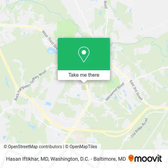 Hasan Iftikhar, MD map