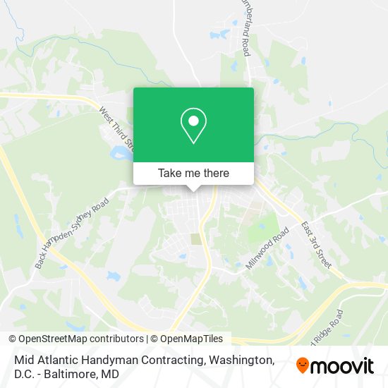 Mapa de Mid Atlantic Handyman Contracting