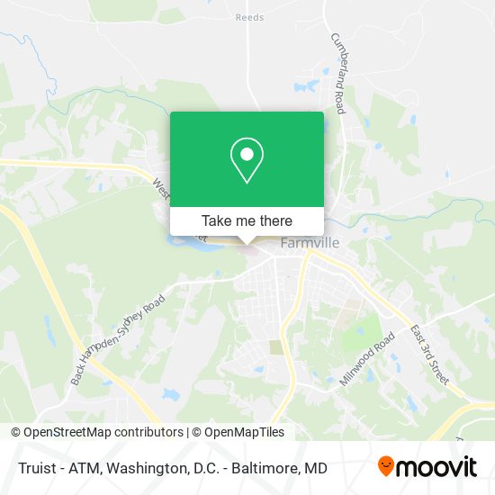 Mapa de Truist - ATM