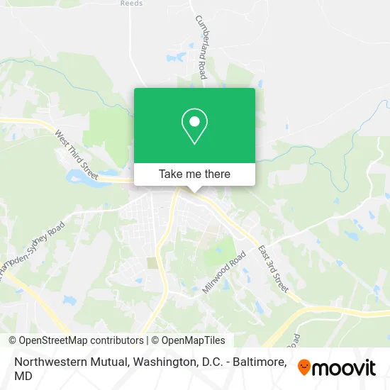 Northwestern Mutual map