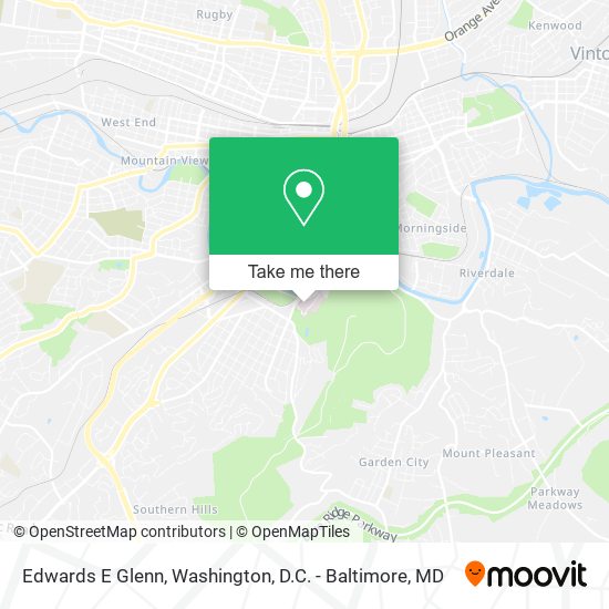 Edwards E Glenn map
