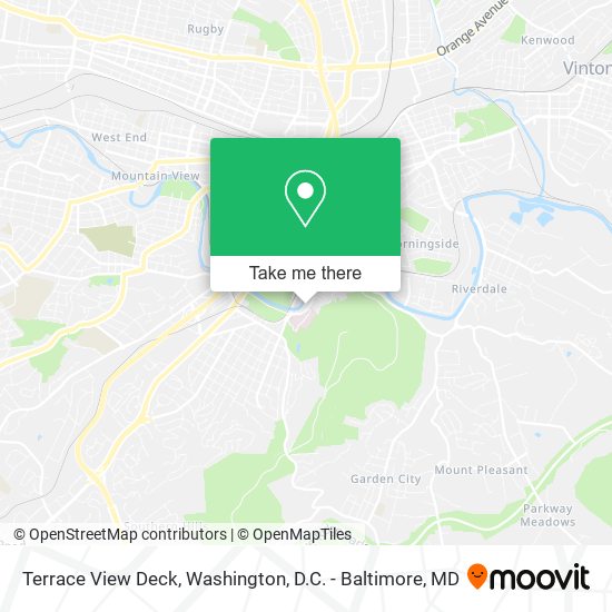 Terrace View Deck map