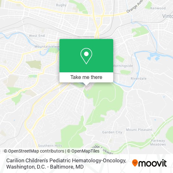 Carilion Children's Pediatric Hematology-Oncology map