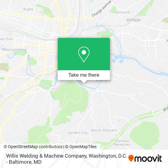 Mapa de Willis Welding & Machine Company
