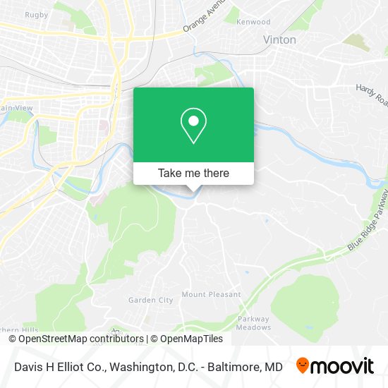 Davis H Elliot Co. map