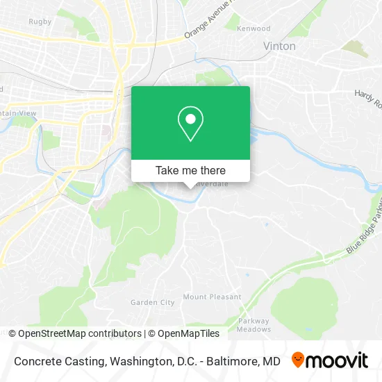 Concrete Casting map