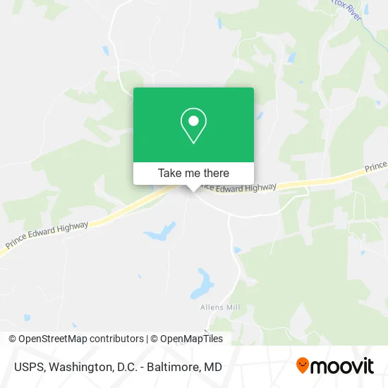 USPS map