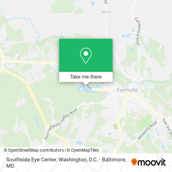 Southside Eye Center map