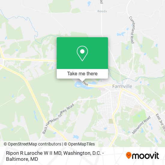 Ripon R Laroche W II MD map