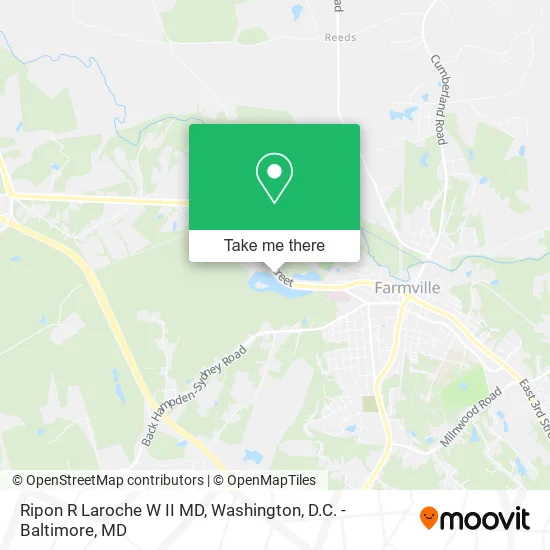 Ripon R Laroche W II MD map