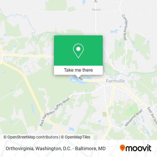 Orthovirginia map