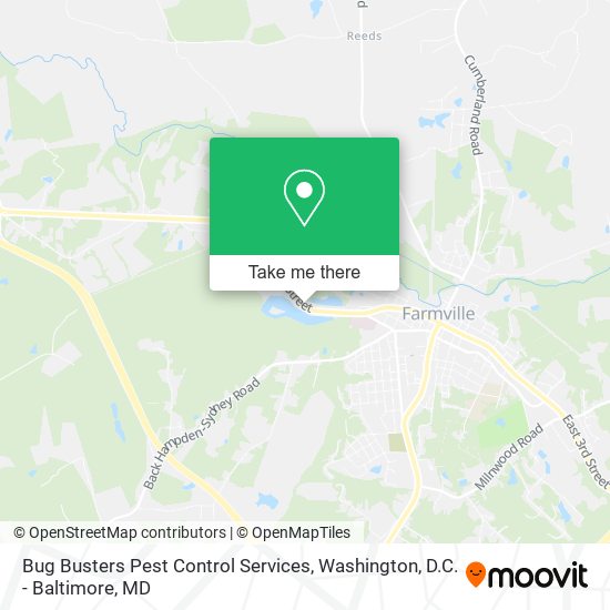 Bug Busters Pest Control Services map