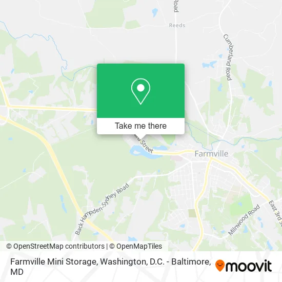 Farmville Mini Storage map