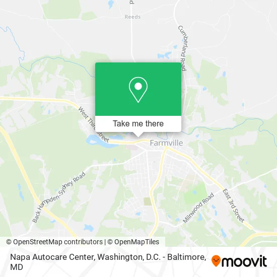 Napa Autocare Center map