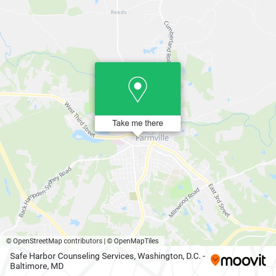 Mapa de Safe Harbor Counseling Services