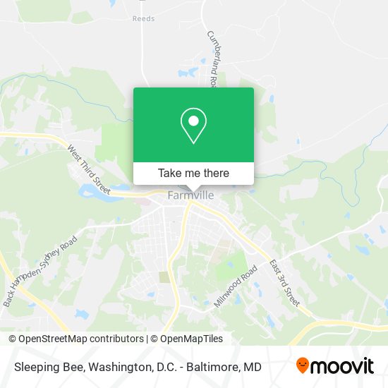 Sleeping Bee map
