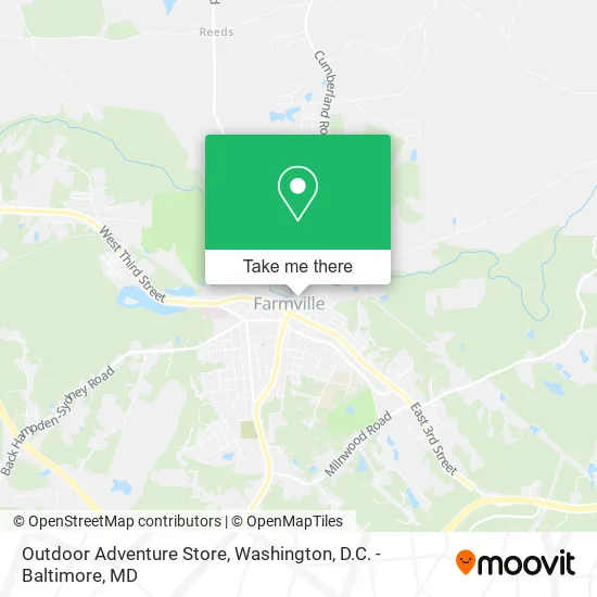 Outdoor Adventure Store map