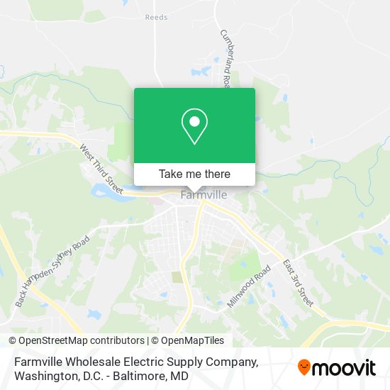 Farmville Wholesale Electric Supply Company map