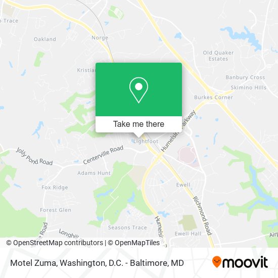 Mapa de Motel Zuma