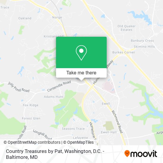 Country Treasures by Pat map