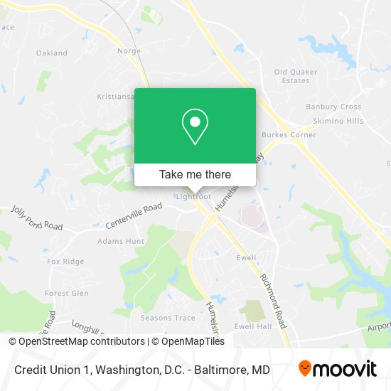 Mapa de Credit Union 1
